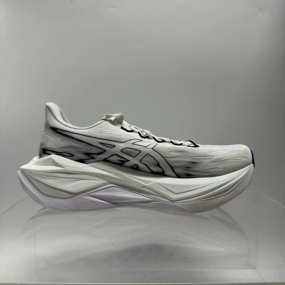 Asics Superblast 3 White Black Running Shoes 1013A177 Men's Size 7 / Women's 8.5